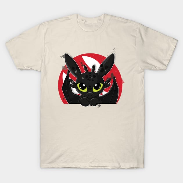 Toothless cute pocket T-Shirt by spilu